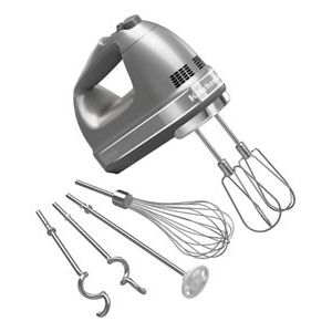 KitchenAid® 9-Speed Hand Mixer - Contour Silver