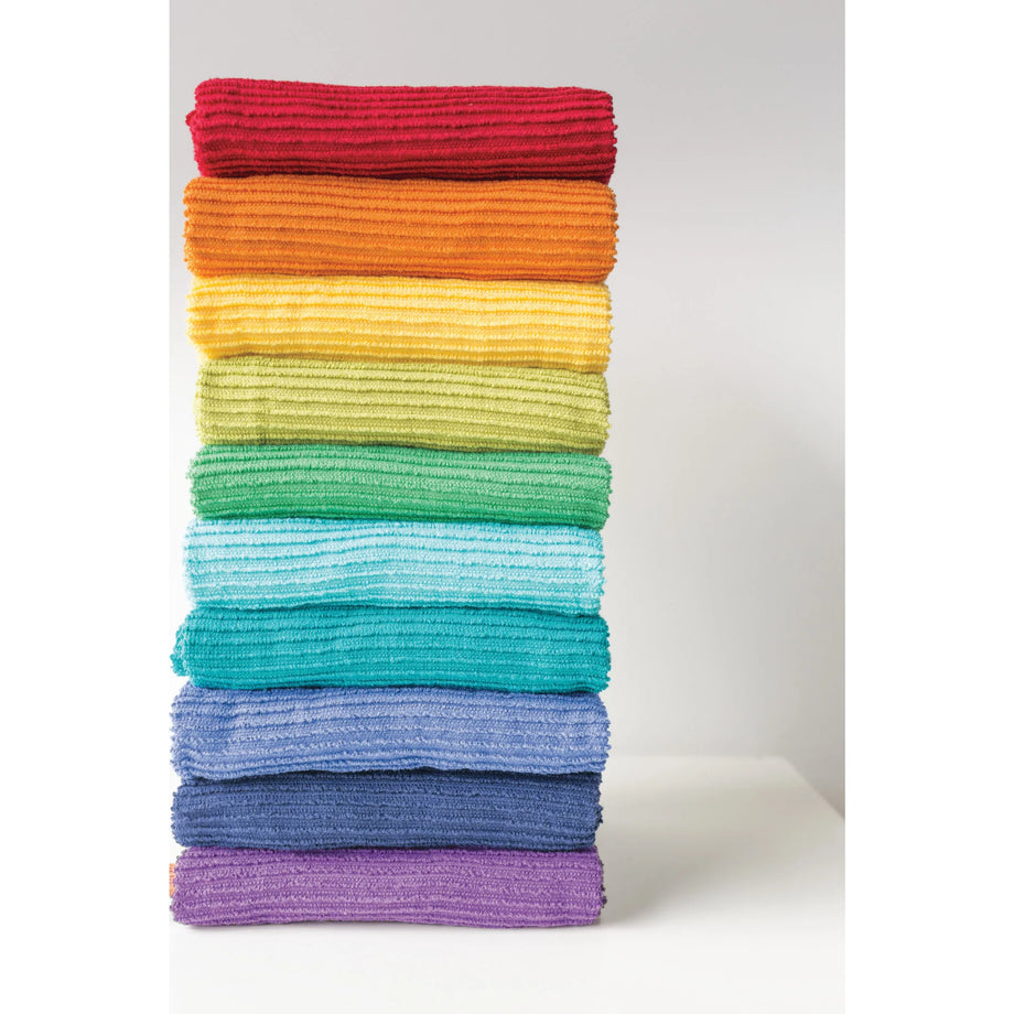 Danica Ripple Terry Coton Dishtowel - Royal Blue